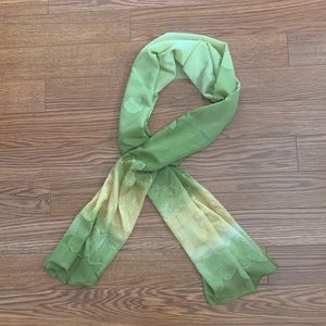 Ombré Green Scarf